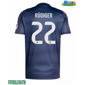 Real Madrid Antonio Rudiger #22 Bortatröja 2025-26 Kortärmad